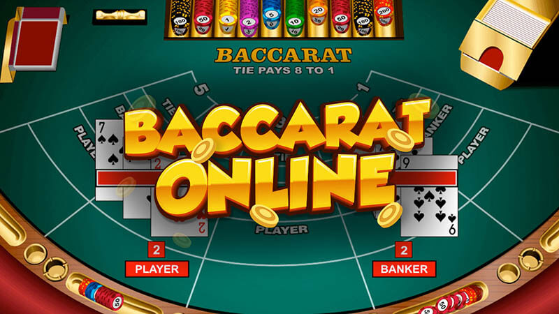 Trên hệ thống trò chơi baccarat online